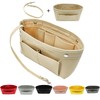 MISIXILE Felt Purse Organizer Insert Handbag Organizer,Tote Bag in Bag