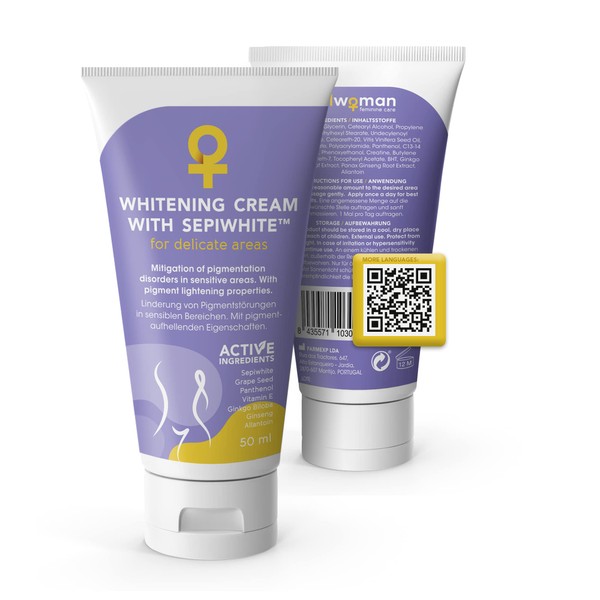 50 ml SEPIWHITE Whitening Cream for Intimate Parts and Delicate