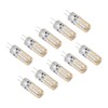 10pcs G4 LED Bulb 1.5W DC12V Warm White 3000K 110LM