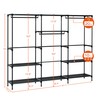 CASAMAYA Clothes Rack, Portable Closet, 81.1 Inch Extra Large Capacity