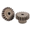 2Pcs RC Motor Gear Set Easy to Install M0.6 20T
