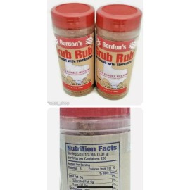 Gordon's Grub Rub Seasoning Texas 13oz - 2 Pack