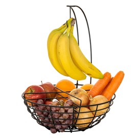 Rubberneck Modern Metal Fruit Bowls for Decorative Fruit Storage