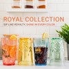 Bravario Royal Plastic Drinking Tumbler, Premium Quality Water Glasses, Dishwasher-Safe