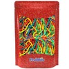 Fruidles Rainbow Licorice Laces, Rope String Licorice Candy Gummies, Soft,