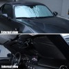 Ynei Foldable Windshield sun shade UV Protection Custom Fits Mazda