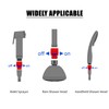 Shower Head Valve G1/2 Shut Off Valve Water Flow Control