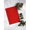Heavyweight Red Cardstock, Thick Paper 100 Sheets (110 lb Cover