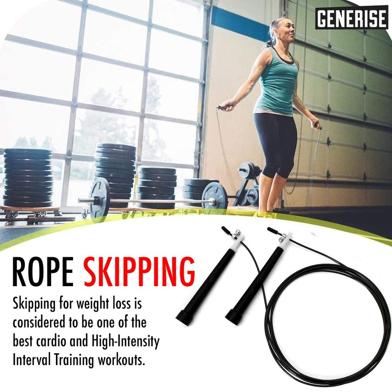 Generise Jump Rope Speed Skipping Rope for Fitness, Boxing, Home