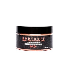 Emily Victoria Body Buff Sugar & Shea Butter Body Scrub - Belle Floral Scent 200g