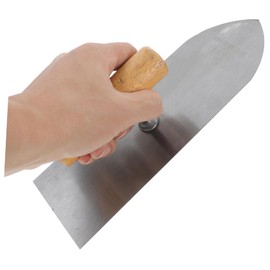 Tofficu Drywall Finishing Trowel with Handle Plastering Tool for Masonry Repair Comfortable Grip Durable Construction for Wall Building and Joint Filling