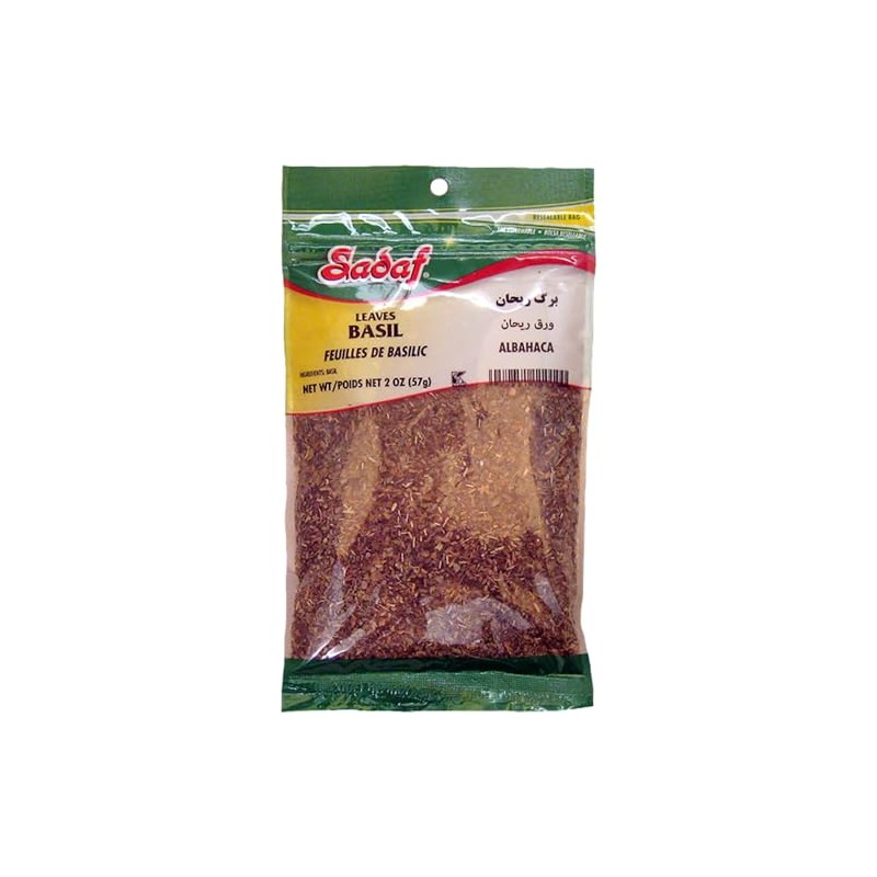 Sadaf Basil Leaves - Dried Basil Leaves for Cooking and