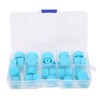 Air Conditioner Valve Core Cap 30pcs R134A AC System Cap