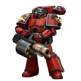 JOYTOY Warhammer The Horus Heresy 30k 1/18 Action Figure Blood Angels Angel's Tears Squad Erelim with Angel's Tears Grenade Launcher Collection Model