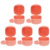 Kisangel Soother Holder Case 5pcs Pacifier Case Pacifier Holder Case