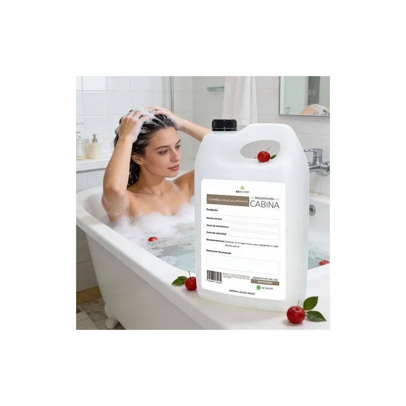 Shampoo Hidratante Profesional Sin Sales De Frutos Rojos A Granel