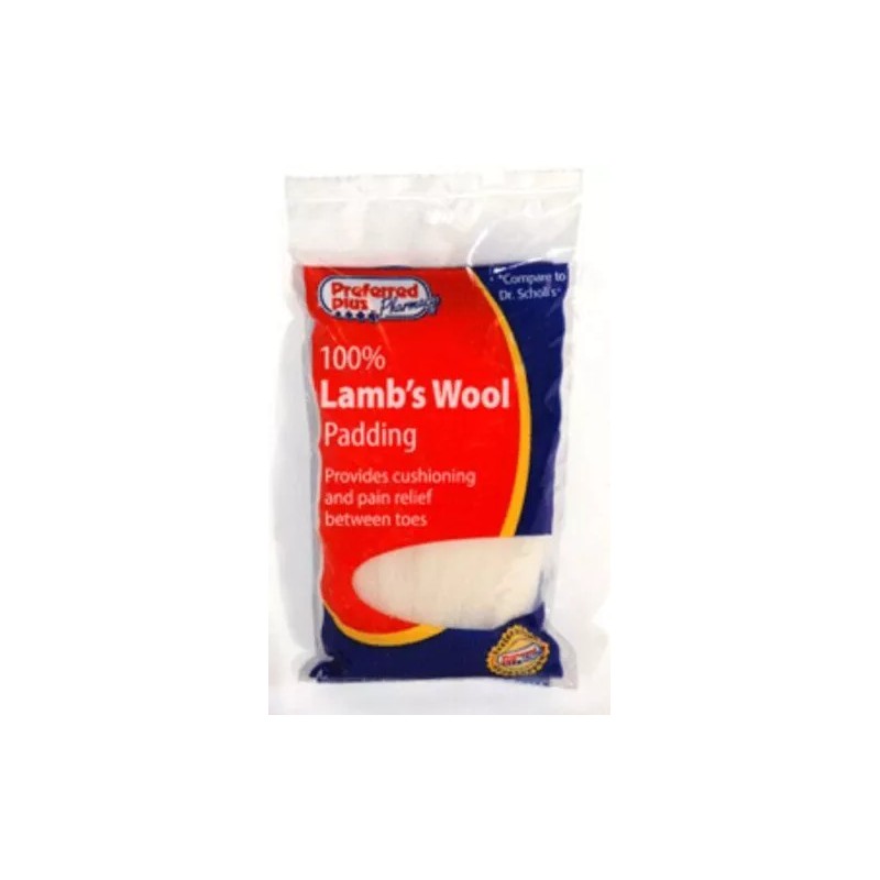Premier Lambs Wool Padding 100% Genuine Helps Relieve Foot Pain