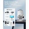Mini Projector 180LM with WiFi 6 & BT 5.2 Native