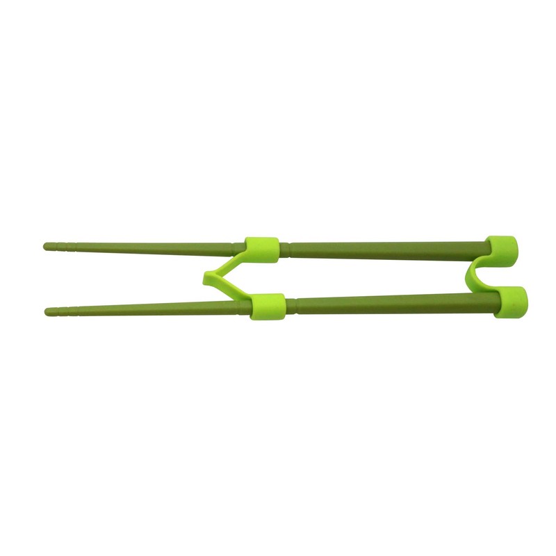 Noji First Time Chopsticks, S (7.1 inches (18 cm), Green,