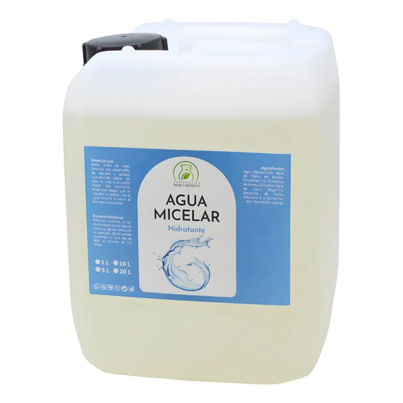 Agua Micelar Hidratante (5 Litros)
