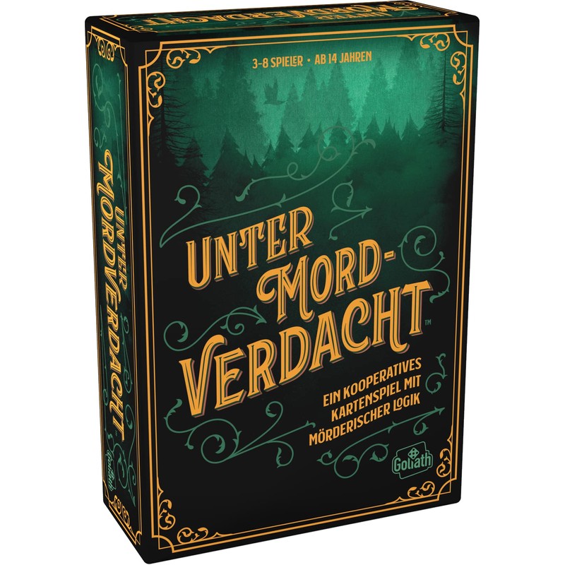 Goliath Under Suspicion of Murder, Card Game from 14 Years,