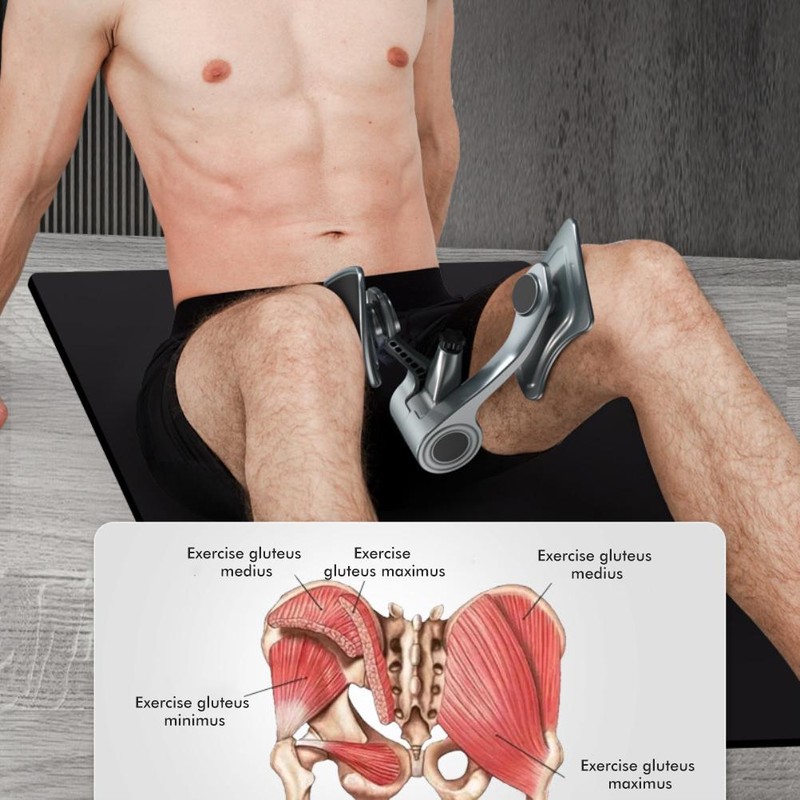 Hip Trainer Pelvic Floor Trainer Adjustable Thigh Trainer Inner Thigh