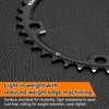 sourcing map 130BCD Bike Chainring Set 46T Round Narrow Wide