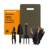 Fiskars Fiskars Flower Gardening Tool Set with Floral Pruner, Trowel,