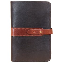 Mens | Womens | Leather | Portfolio | Folio | Notebook | Business | Folder | Travel | Small | Black Brown | Made in USA