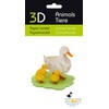 Fridolin 3D Paper Model - Goose Family