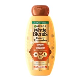 Garnier Whole Blends Repairing Shampoo Honey Treasures, For Damaged Hair, 22 fl. oz.