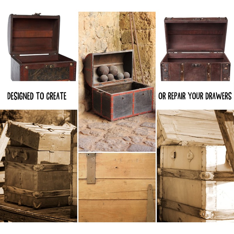 DOJA Barcelona | Box Hinge for Drawers | 8 Hinges