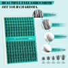 Lash Extension Kit,DIY Individual Lashes Clusters Kit 168Pcs,Lash Bond And