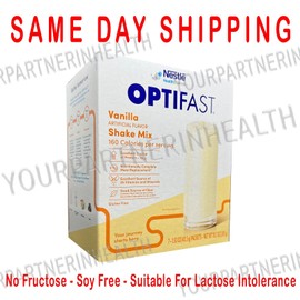 OPTIFAST POWDER SHAKE | 1 Box | VANILLA | 7 SERVINGS | NEW AND FRESH