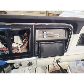 na Double Din Stereo install kit Ford F150 F250 1973 1974 1975 1976 1977 1978 1979