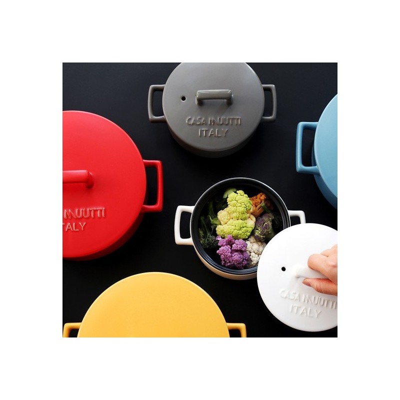 Casamutti Toretta heat-resistant pot 20cm 6 colors, 20cm/white / 까사무띠