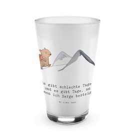 Mr. & Mrs. Panda Glass Mountaineering Gift, Latte Macchiato, Thank You, Cappuccino Glass, Gift, Alpine Hiking, Alpinism, Mountain Sports, Sports