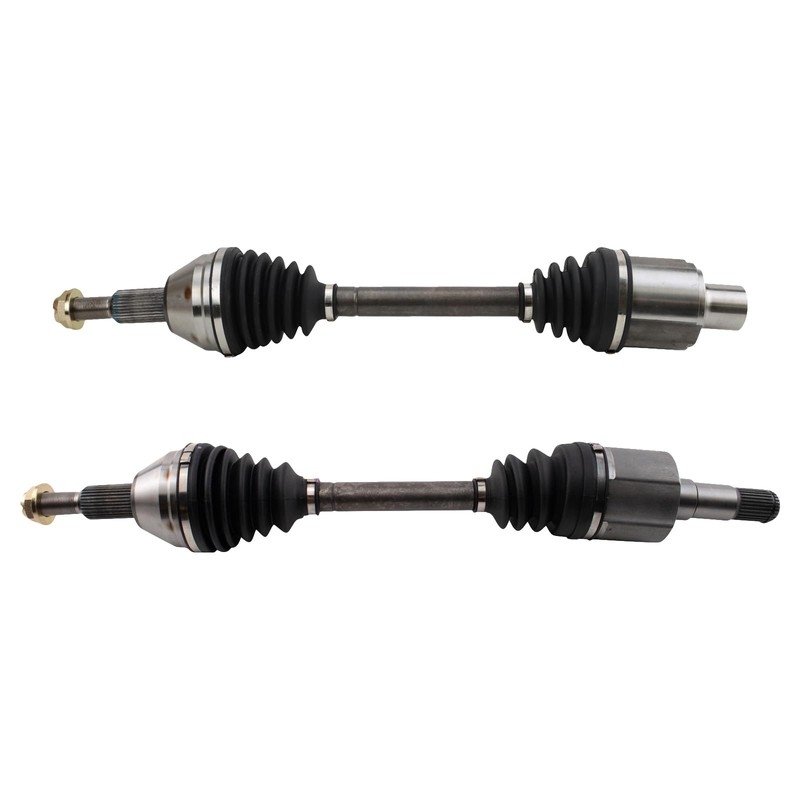 TRQ Front CV Axle Assembly Set Compatible with 2007-2008 Chrysler
