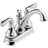 Delta Faucet 25704LF Aubrey Two Handle Centerset Bathroom Faucet, Chrome