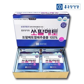 Chong Kun Dang Saw Palmetto Men's Saw Palm Prostate Health 2 Boxes (8-month supply) / 종근당 쏘팔메토 남성 쏘팔 전립선건강 2박스 8개월분