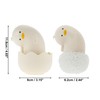 CAPASTEC Duck Shape Dish Brush with Handle, Cartoon Kitchen Brushes