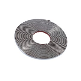 Hihaha 32ft Car RV Door Window Bumper Side Body Trim Strip 1/4" Silver Tone Durable Material