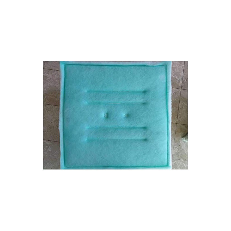 16" x 20" Paint Booth Tacky Intake Filter Pad Internal