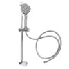 Shower Rail Set Handheld Shower Head Adjustable Slide Bar with
