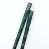 Hyozaemon Wakasa Lacquer Chopsticks Tortoise Shell Carving Large 9.3 inches