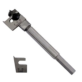 15-45mm Adjustable Spade Bit Expansive Flat Woodworking Boring Drill Bit Blades Cutters Set