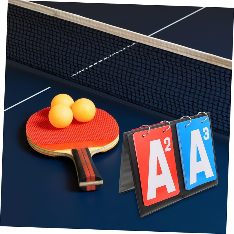 WHAMVOX Portable Flip Scoreboard for Basketball Volleyball and Sports Easy