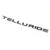 Gloss Black Telluride Rear Tailgate Emblem Letter Fit 2022-2024 Telluride