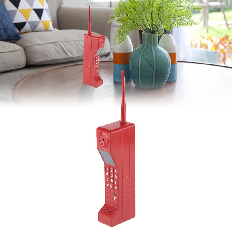 Brick Mobile Phone Model Vintage Cell Phone Prop Old Fashioned