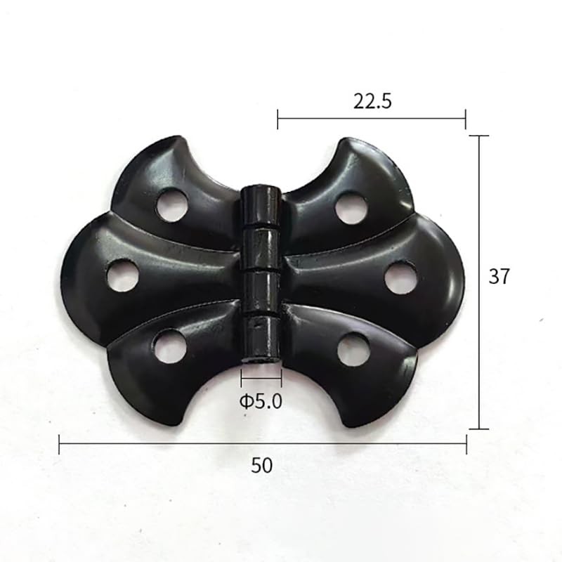 ZCZQC 4PCS Metal Butterfly Hinge Hinge Garden Door Hinge Heavy